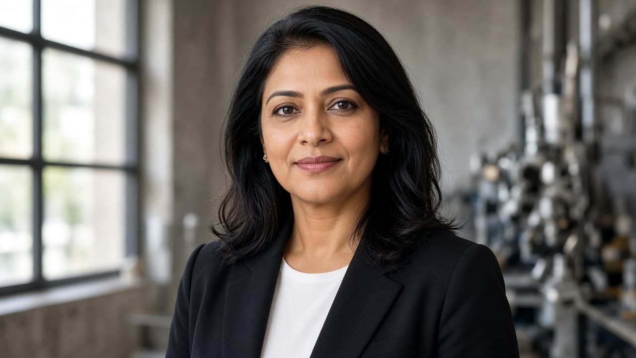 Portrait of Ayesha Malik, Director of Manufacturing at Truma Sports