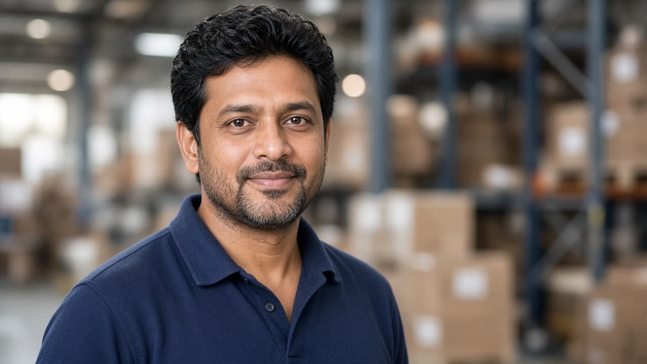 Portrait of Bilal Hussain, Director of Exports at Truma Sports